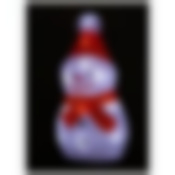 Фигура светодиодная из акрила "Снеговик 20LED"