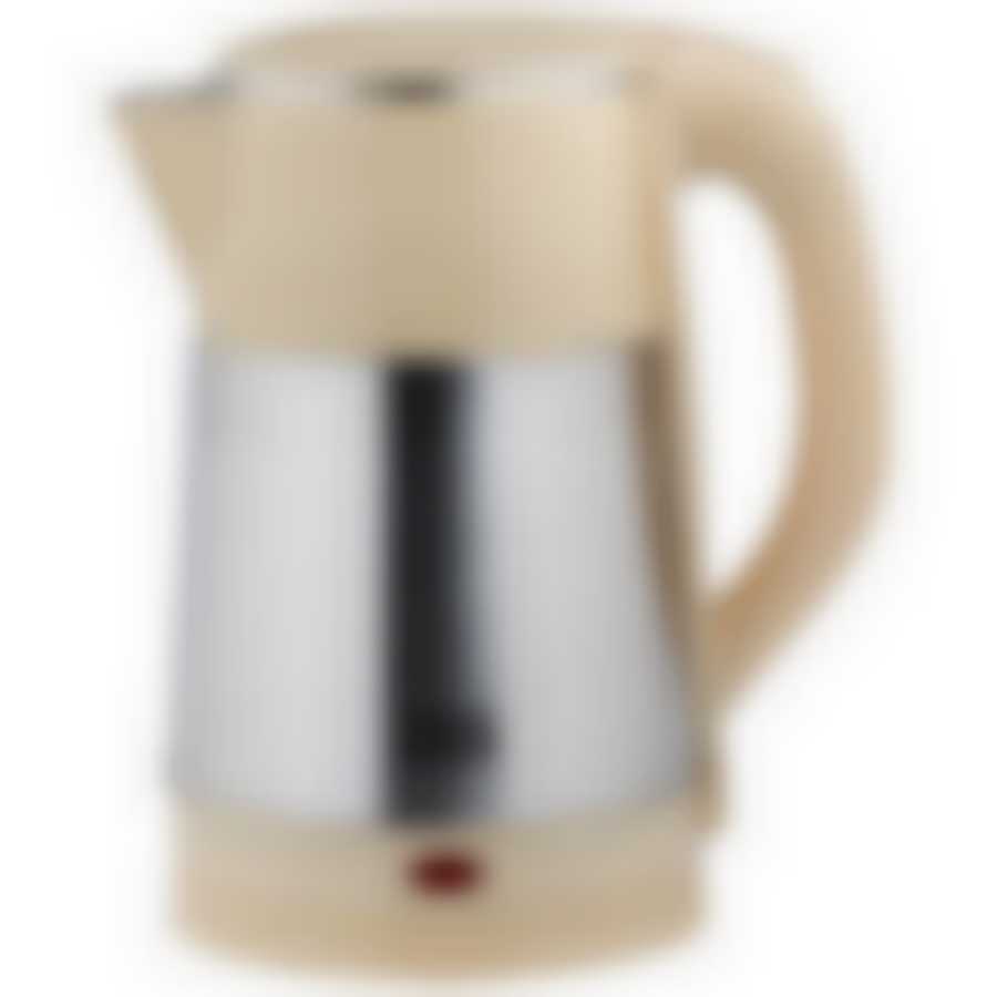 Чайник Homestar HS-1055 (2,3 л) стальной, бежевый
