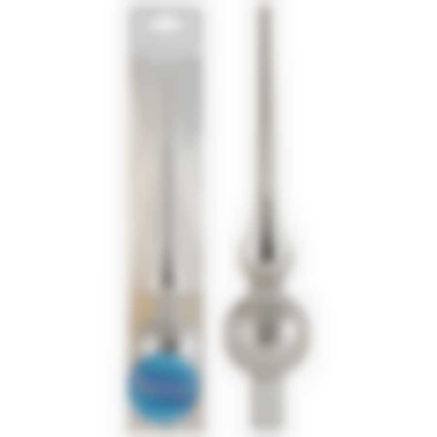 Верхушка на елку "Пика" цвет серебро