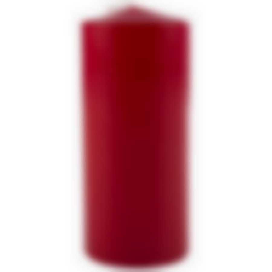 Свеча Deco 63*150 бордо