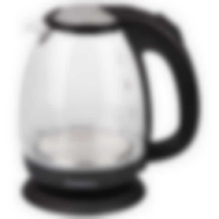 Чайник ENERGY E-250 (1,7 л)  стекло, пластик цвет черный