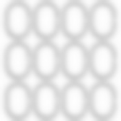 Кольца пластиковые овальные, 12 шт хром