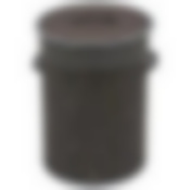 Корзина для белья, бамбук, цвет: серый, размер:34,5*50см