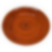 Блюдце 10см малое оранж.полоска