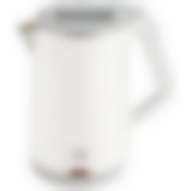 Чайник Homestar HS-1036 (1,8 л) белый, двойной корпус