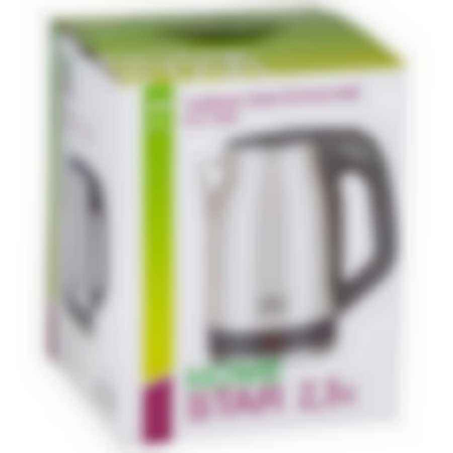 Чайник Homestar HS-1005 (2,3 л) стальной, серый