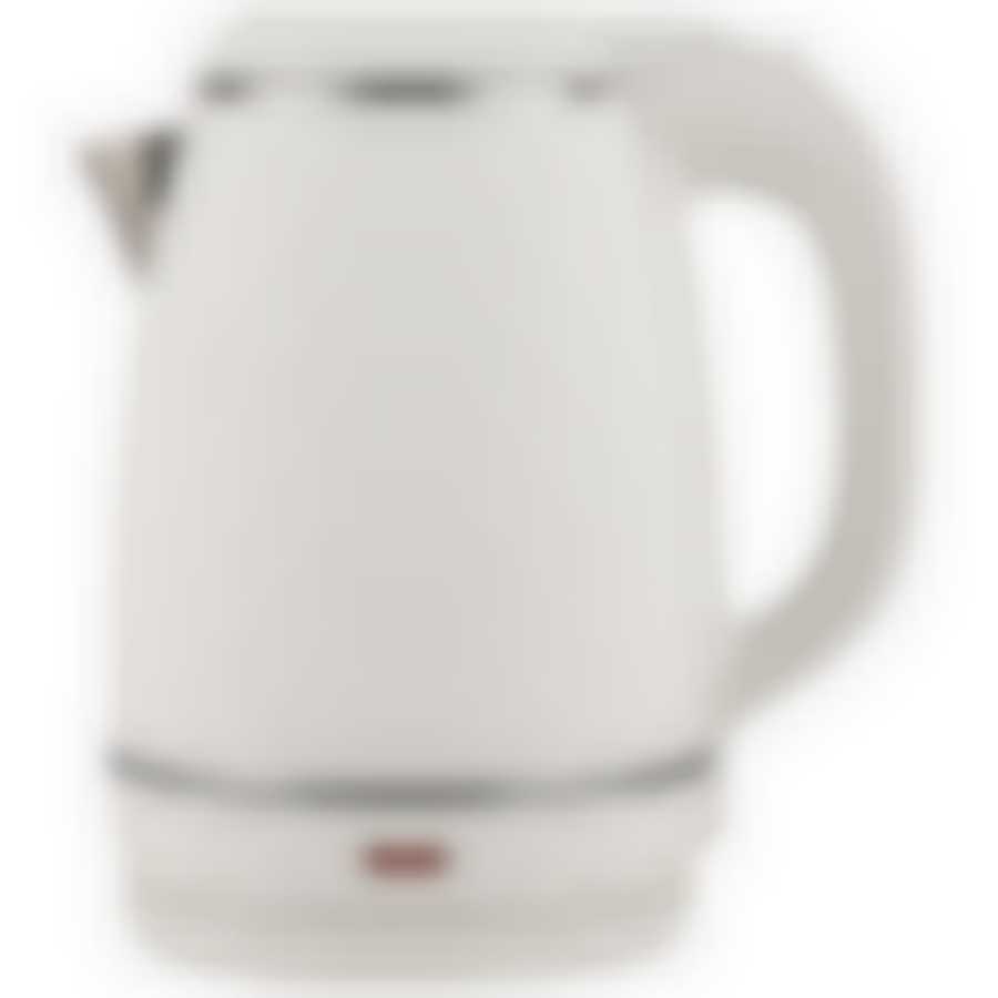 Чайник Homestar HS-1007 (1,7 л), белый, двойной корпус