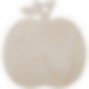 Доска разделочная фанера малая  "Яблоко"