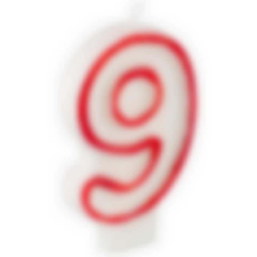 Свеча для торта цифра 9