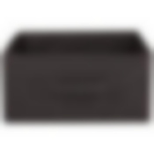 Короб раскладной с ручкой 31*31*15 см черный