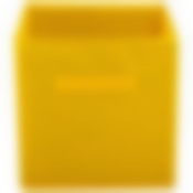 Короб раскладной с ручкой 28*28*28 см желтый