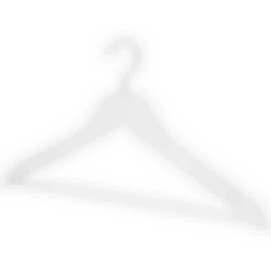 Вешалка деревянная с перекладиной, цвет белый