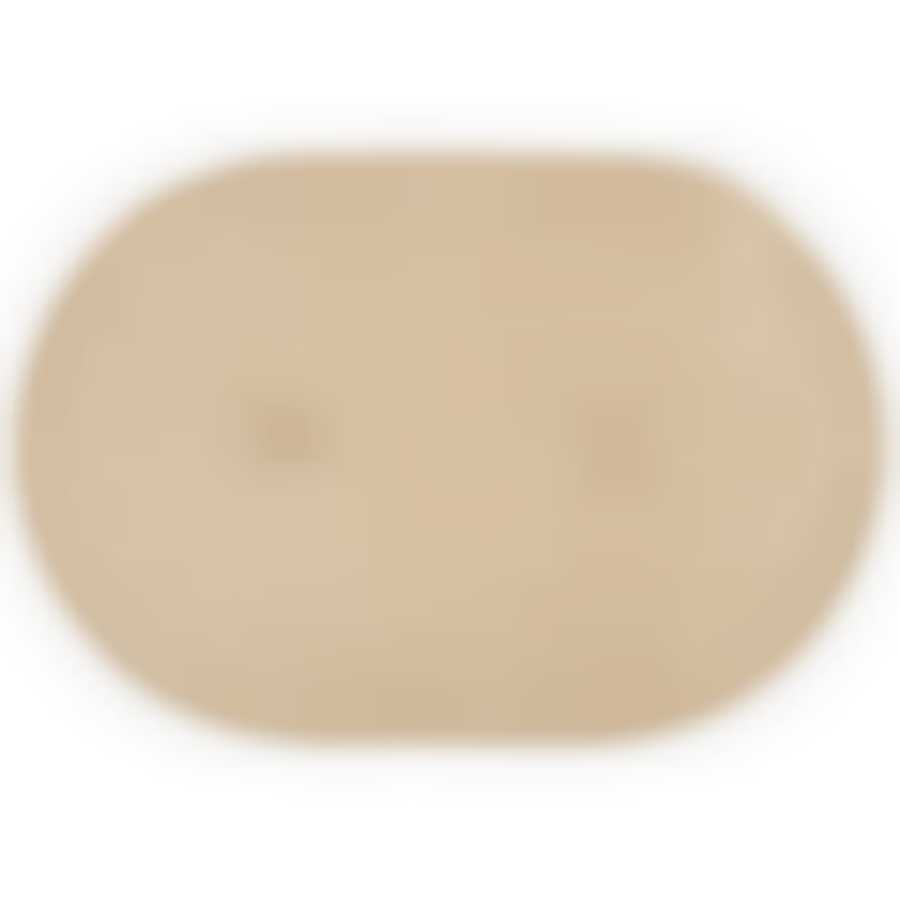 Салфетка сервировочная плетеная PPW-06, 30*45 см (овал)