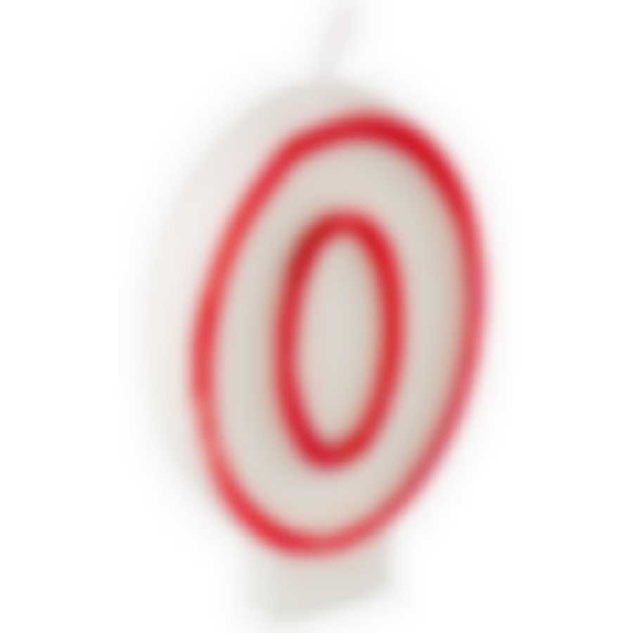 Свеча для торта цифра 0