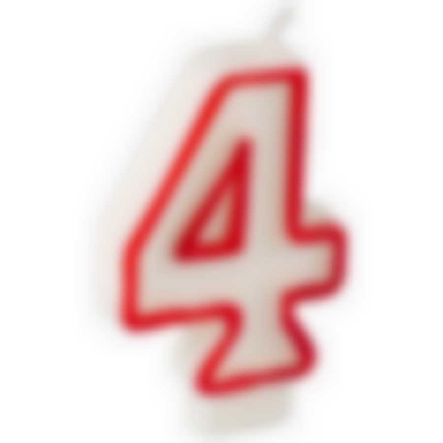 Свеча для торта цифра 4