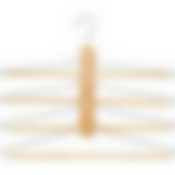 Вешалка деревянная SS4,  4 в 1