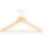 Вешалка деревянная с перекладиной (эконом).