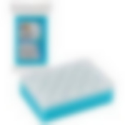 Губка для тела "Рыжий кот", поролон+массаж (1шт)