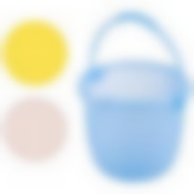 Ведро 12 л., прозрачное