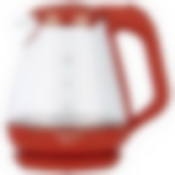 Чайник ENERGY E-205 (1,2 л)  стекло, пластик цвет красный