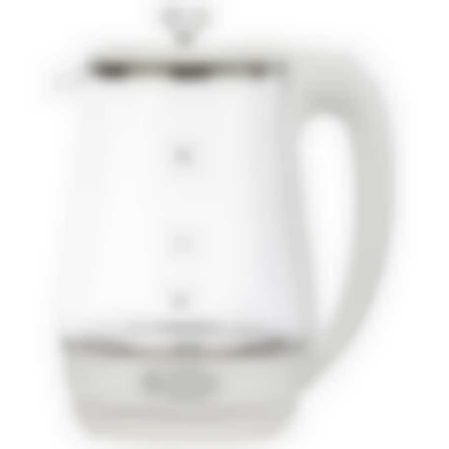 Чайник Energy E-207 (1,7 л), стекло, пластик, цвет белый