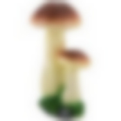 Фигурка садовая "Гриб белый двойной" H-24см