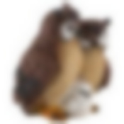 Фигурка садовая "Семья сов" H-24см