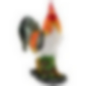 Фигурка садовая "Петух на бочке" Н-44см