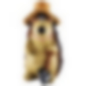 Фигурка садовая "Ежик с фонарем" H-43см