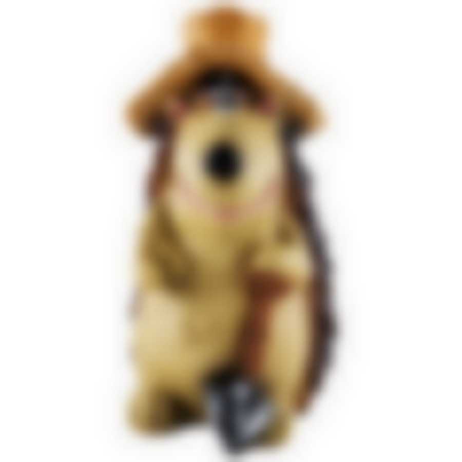 Фигурка садовая "Ежик с фонарем" H-43см