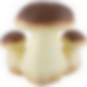 Фигурка садовая "Гриб белый тройной малый" H-23см