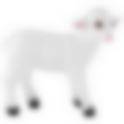 Фигурка садовая "Барашек маленький" Н-28см