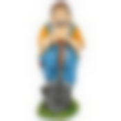 Фигурка садовая "Мужик с лопатой" H-65 см