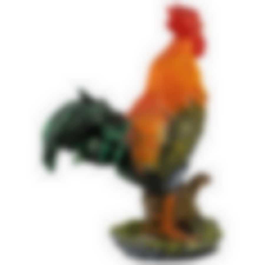 Фигурка садовая "Петух на камне" 41х17х33 см