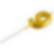 Свеча для торта, золото, цифра 9