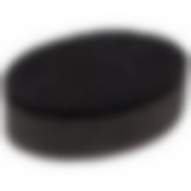 Набор губок для мытья посуды двухслойных овальных KS-07, 5 шт (черный)