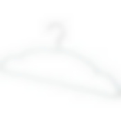 Набор вешалок металлических с ПВХ покрытием, 10 шт, цвет бирюзовый