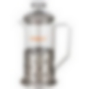 Чайник/кофейник (кофе-пресс) Caffe, 350 мл, из жаропр стекла, в корпусе из нерж стали, B535-350ML