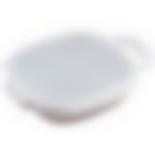 Терка GR-228W с контейнером и крышкой, цвет белый  (пластик, нерж.сталь)