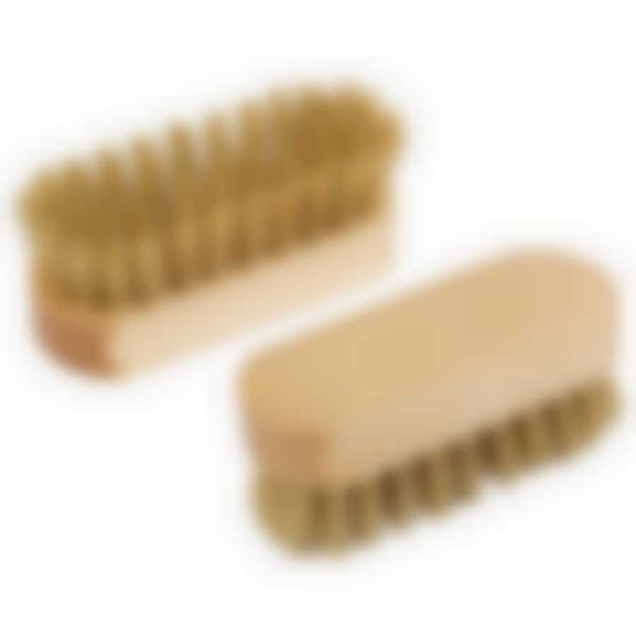 Щетка обувная из натуральной свиной щетины