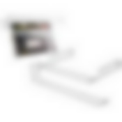 Держатель для кухонных полотенец полочный L'ordine HST-1