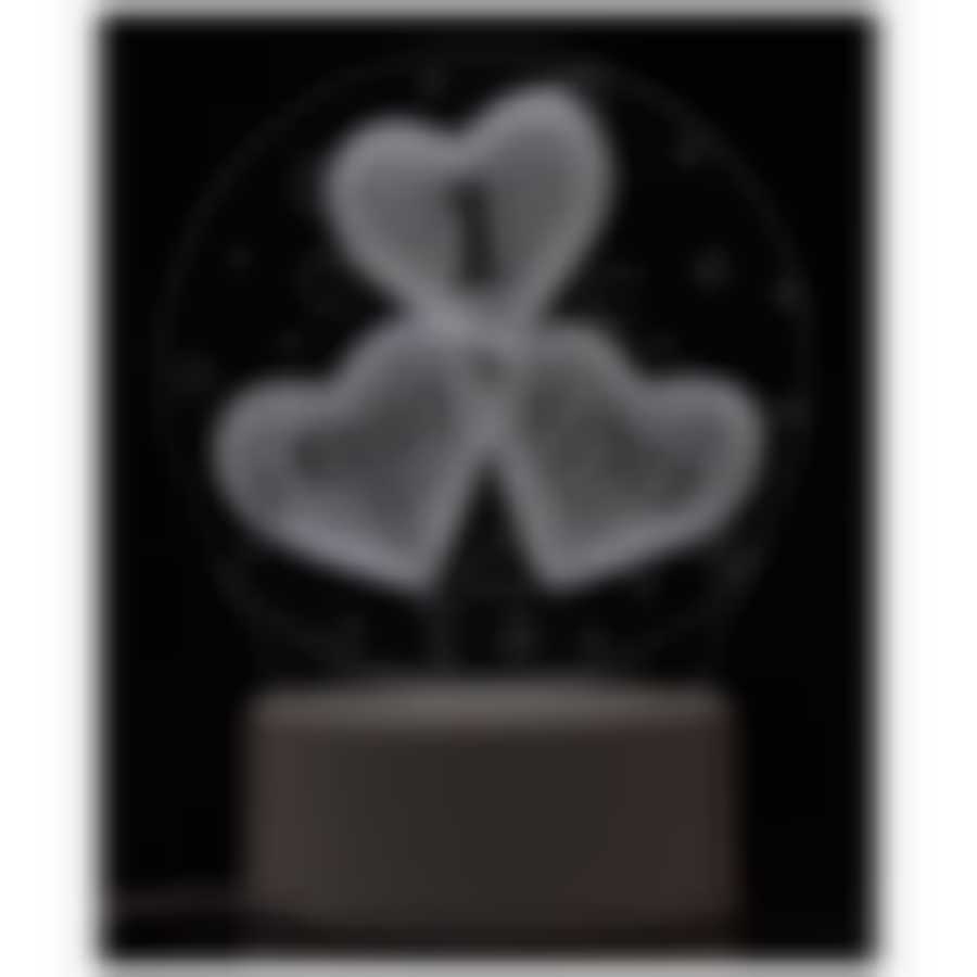 Светильник декоративный Energy EN-NL 22 3D три сердца