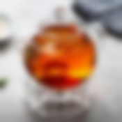 Подставка AROMA под заварочный чайник, стеклянная, размер: 12,5*5*14 см