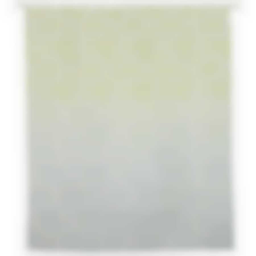 Набор для ванной комнаты "Листья": коврик + занавеска