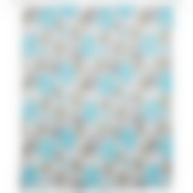 Набор для ванной комнаты "Шарики": коврик + занавеска