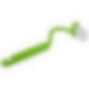 Щетка для унитаза с изогнутой рукояткой TB-01