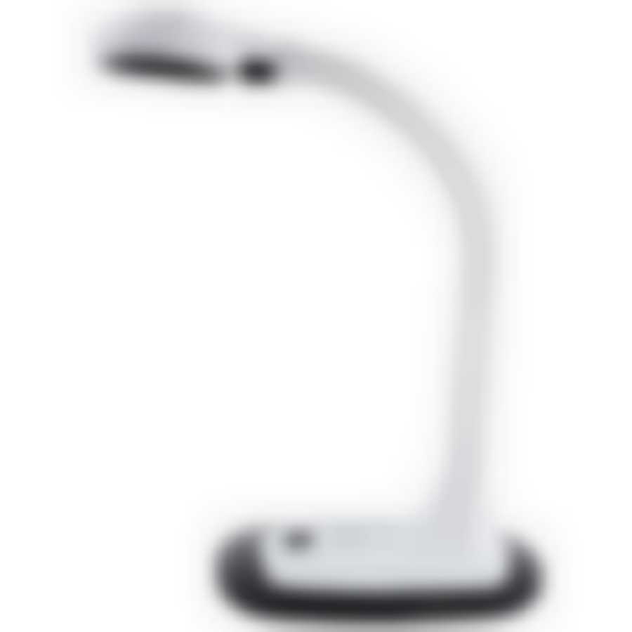 Лампа электрическая настольная ENERGY EN-LED18 бело-черная