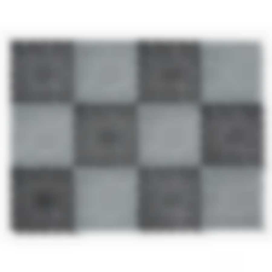 Коврик травка 36х47см, черно-серый, SUNSTEP™