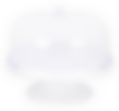 Тортница на ножке Белый