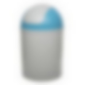 Контейнер для мусора 6л голубой